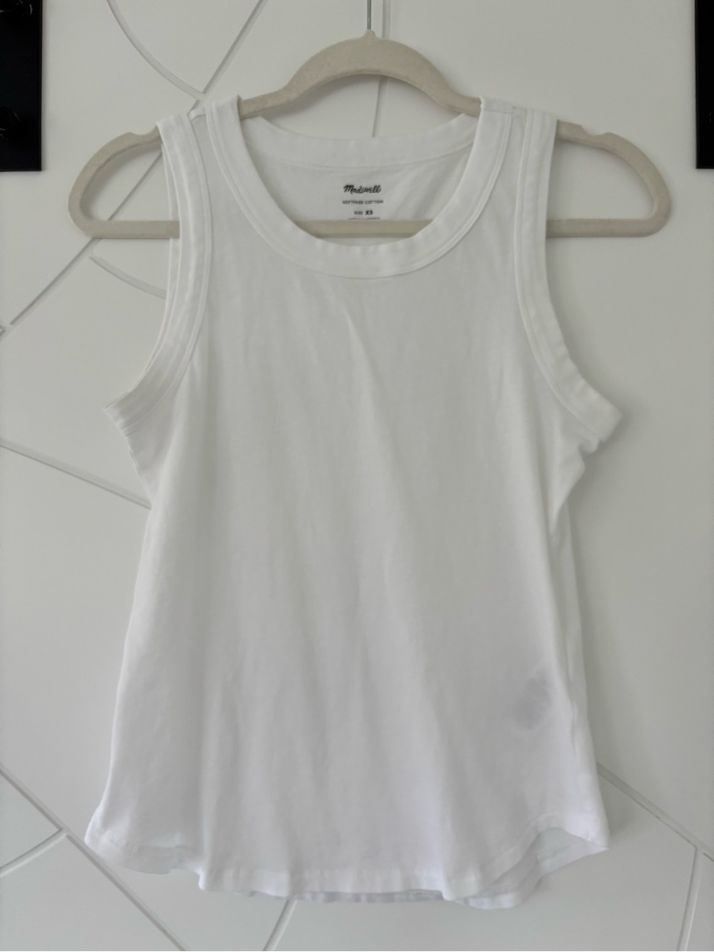 MADEWELL Classic 100%Cotton Tank Top - Women Sz XSmall